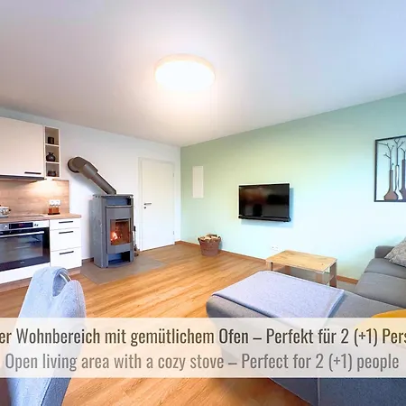 Apartment Kamin-apartment Bodanum Mit Eigener Terrasse - Naturnahe Ortsrandlage - Vdsl - 10 Min Zum Nürburgring Bodenbach