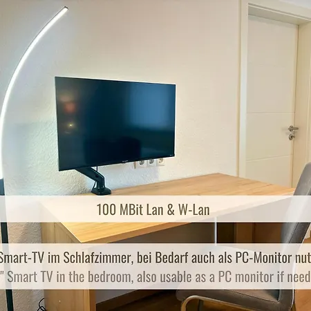Apartment Kamin-apartment Bodanum Mit Eigener Terrasse - Naturnahe Ortsrandlage - Vdsl - 10 Min Zum Nürburgring