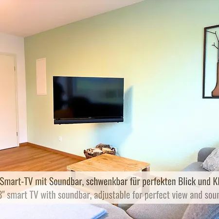 Apartment Kamin-apartment Bodanum Mit Eigener Terrasse - Naturnahe Ortsrandlage - Vdsl - 10 Min Zum Nürburgring Bodenbach