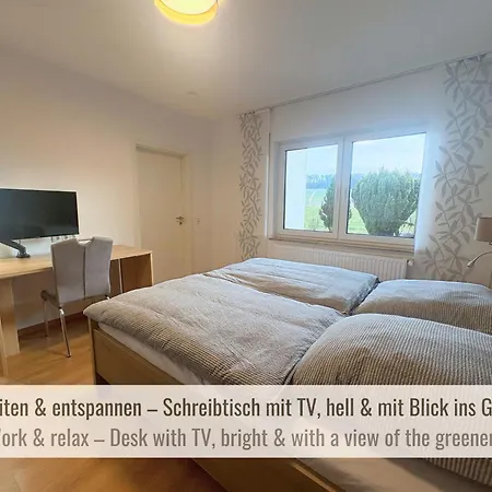 Kamin-apartment Bodanum Mit Eigener Terrasse - Naturnahe Ortsrandlage - Vdsl - 10 Min Zum Nürburgring Apartment Bodenbach