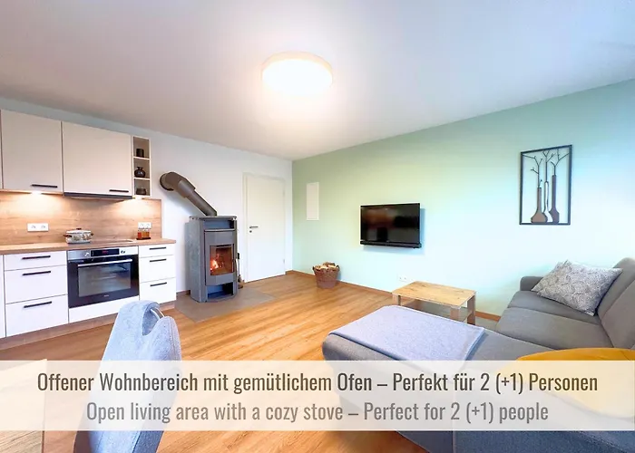 Apartment Kamin-apartment Bodanum Mit Eigener Terrasse - Naturnahe Ortsrandlage - Vdsl - 10 Min Zum Nürburgring Bodenbach