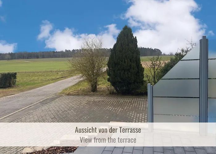 Kamin-apartment Bodanum Mit Eigener Terrasse - Naturnahe Ortsrandlage - Vdsl - 10 Min Zum Nürburgring * Bodenbach