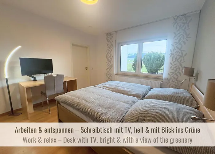 Kamin-apartment Bodanum Mit Eigener Terrasse - Naturnahe Ortsrandlage - Vdsl - 10 Min Zum Nürburgring Apartment Bodenbach